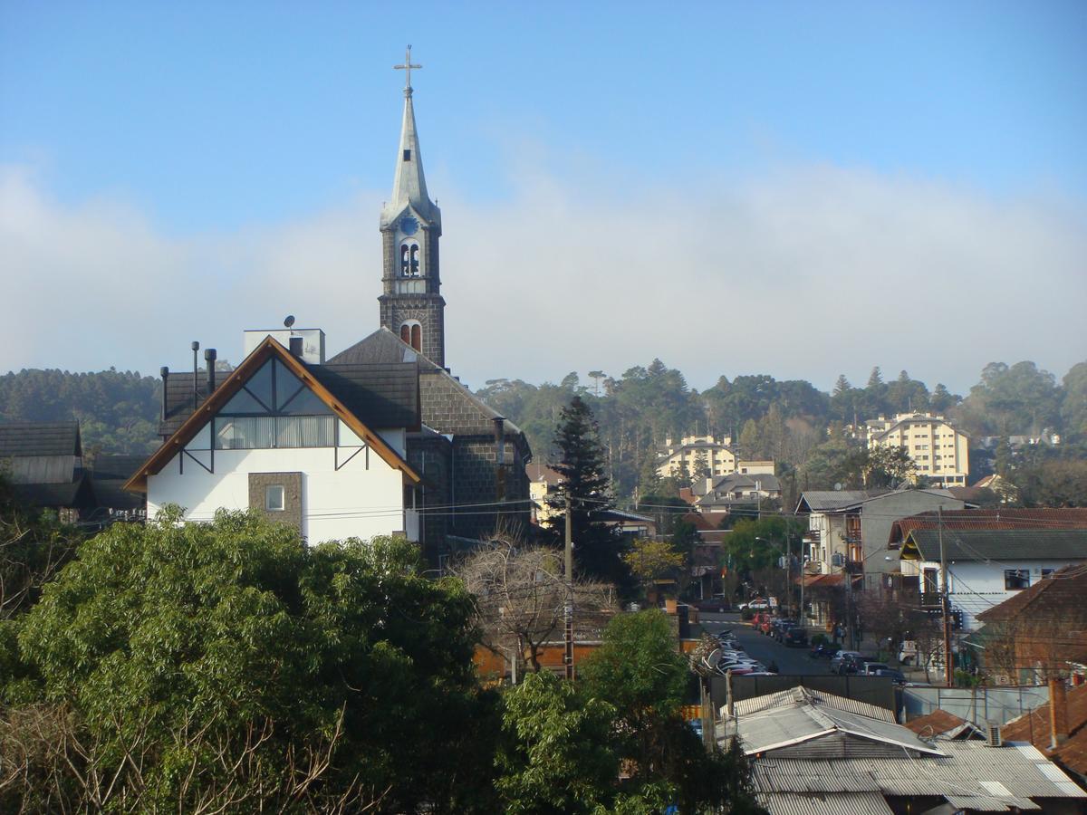 Apartamento Ap. Centro Gramado Exterior foto