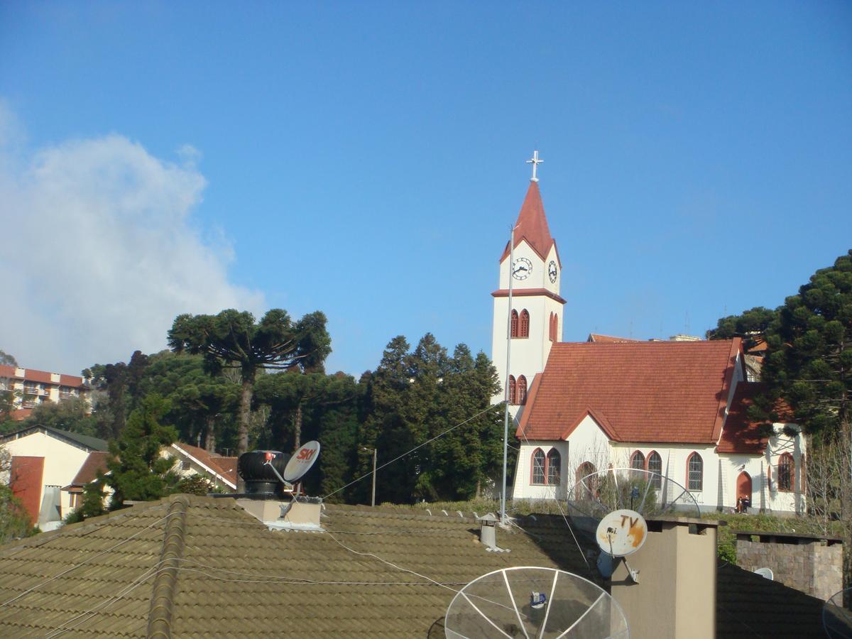 Apartamento Ap. Centro Gramado Exterior foto